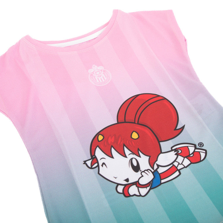 Playera Bebés Rosa Degradada Chivita