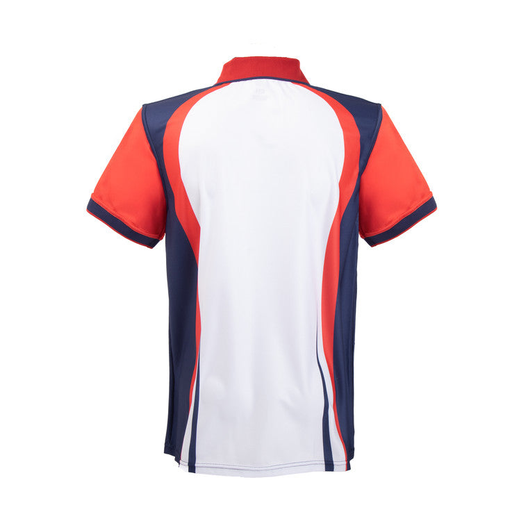 Polo Blanca Contrastes Laterales Escudo Chivas