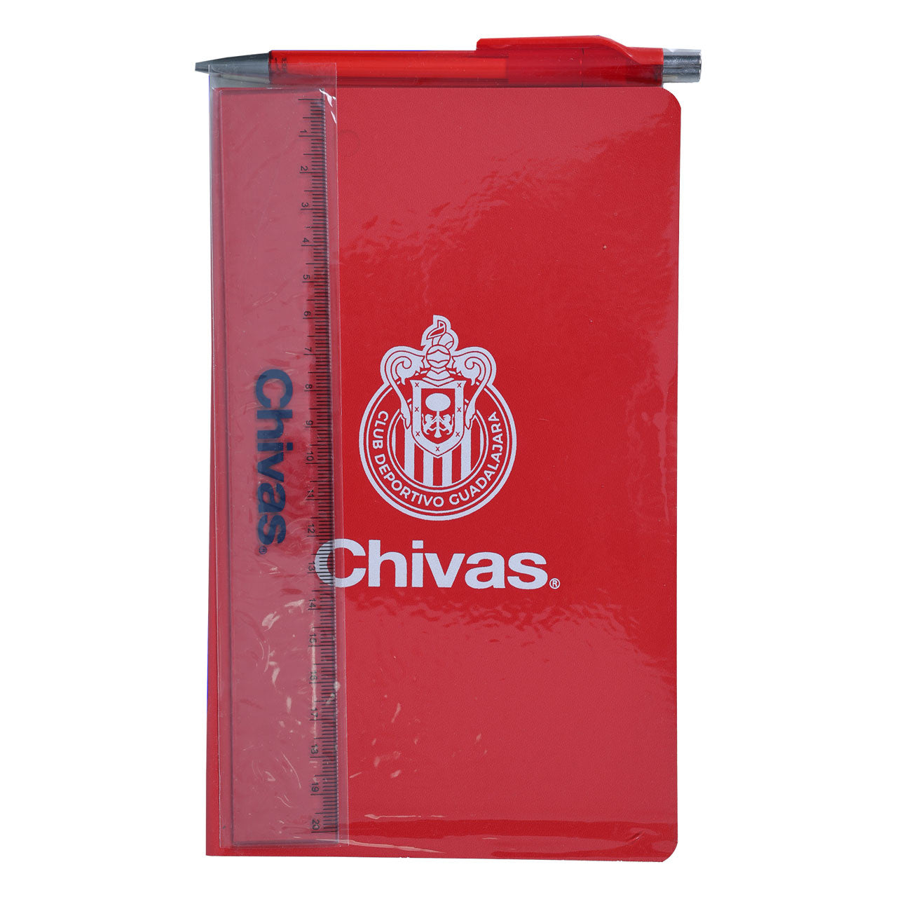 Set De Libreta Con Bolígrafo Y Regla