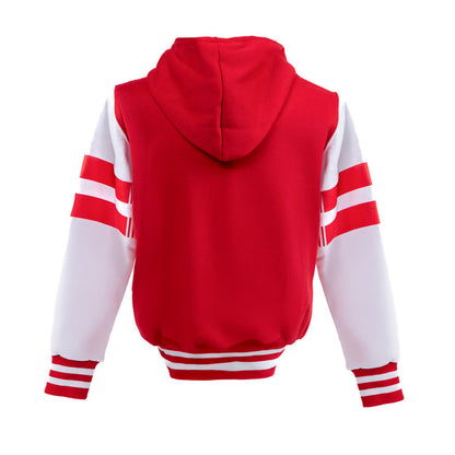 Sudadera Niño Roja Escudo Monocromático Chivas