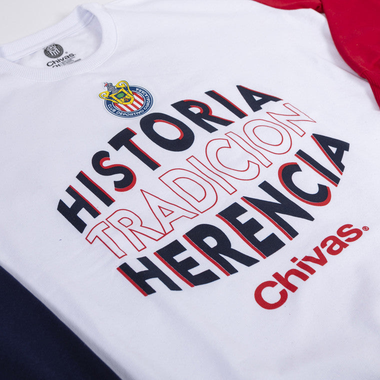 Sudadera Tricolor Historia Chivas